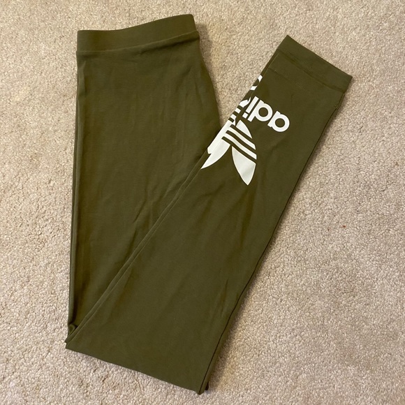 adidas Pants - Green Adidas Leggings